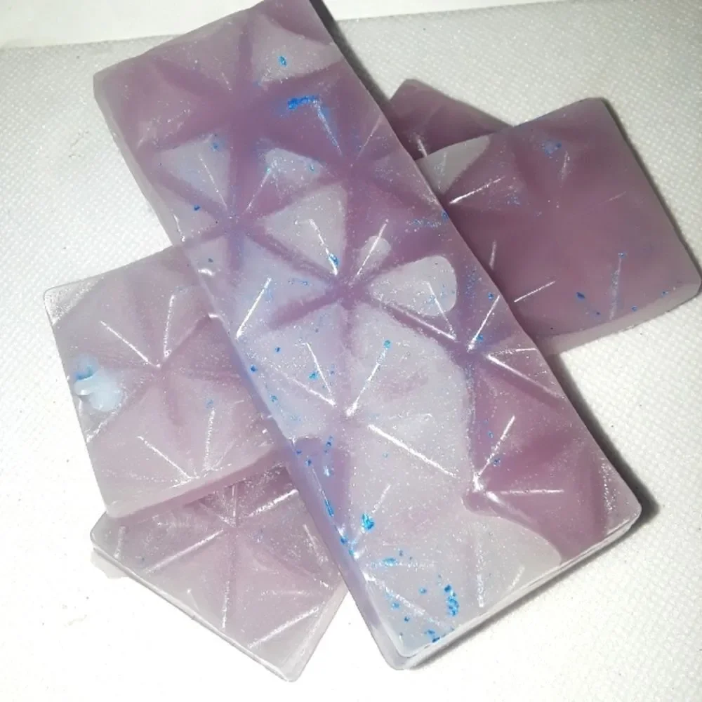 HAND crafted Stress Relief waxmelt glitter bar 1pc